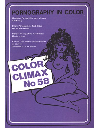 Color Climax 58  - Presented in new condition - Original CCC Print