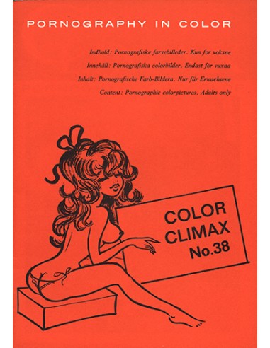 Color Climax 38  - Presented in new condition - Original CCC Print