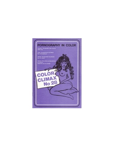 Color Climax 28  - Presented in new condition - Original CCC Print