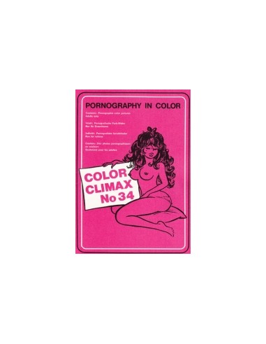 Color Climax 34  - Presented in new condition - Original CCC Print