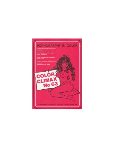 Color Climax 63  - Presented in new condition - Original CCC Print