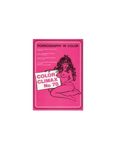 Color Climax 78  - Presented in new condition - Original CCC Print