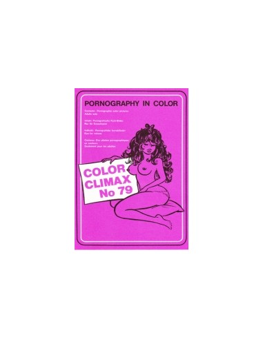 Color Climax 79  - Presented in new condition - Original CCC Print