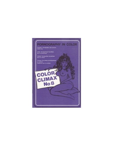 Color Climax 8  - Presented in new condition - Original CCC Print