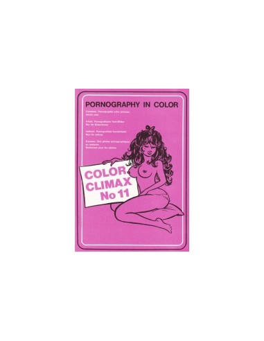 Color Climax 11 - Presented in new condition - Original CCC Print