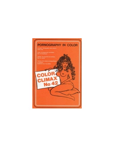 Color Climax 42 - Presented in new condition - Original CCC Print