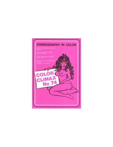 Color Climax 74  - Presented in new condition - Original CCC Print