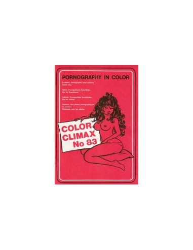 Color Climax 83  - Presented in new condition - Original CCC Print