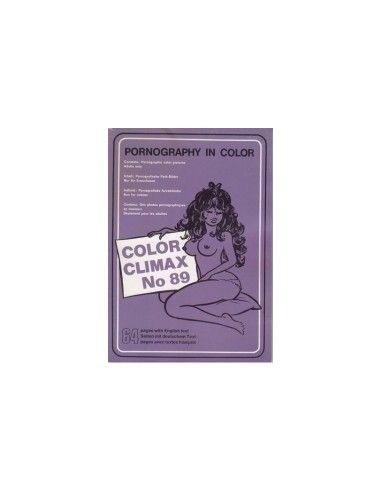 Color Climax 89 - Presented in new condition - Original CCC Print