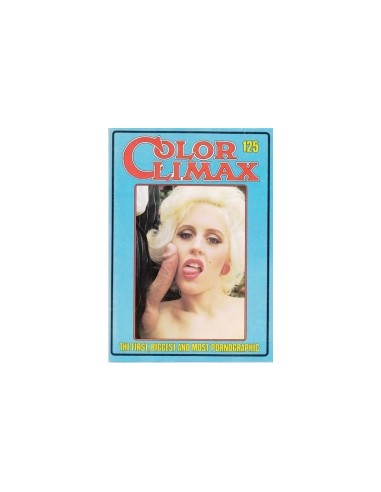 Color Climax 125 - Presented in new condition - Original CCC Print