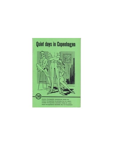 Quiet Days in Copenhagen EN50 - Presented in new condition - Original CCC Print