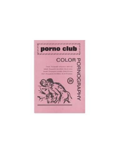 Porno Club EN28 - Presented in new condition - Original CCC Print