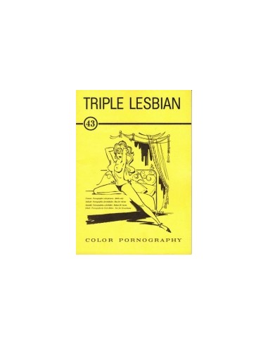 Triple Lesbian EN43 - Presented in new condition - Original CCC Print