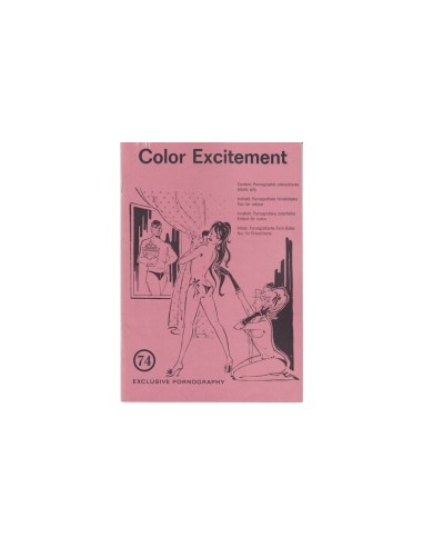 Color Excitement EN74 - Presented in new condition - Original CCC Print