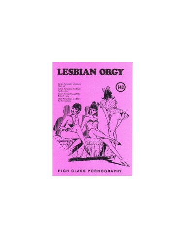 Lesbian Orgy EN143 - Presented in new condition - Original CCC Print