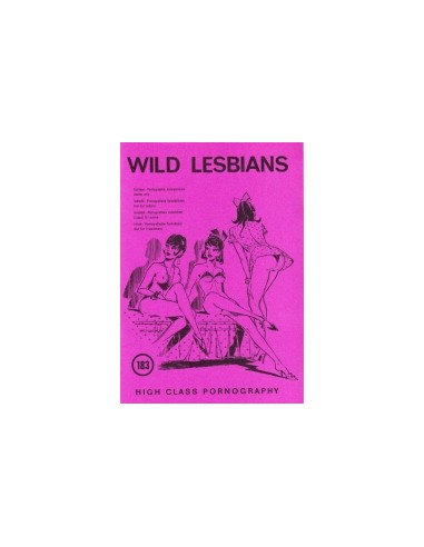 Wild Lesbians EN183 - Presented in new condition - Original CCC Print