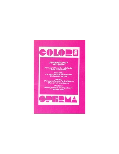 Color Sperma 10 - Presented in new condition - Original CCC Print