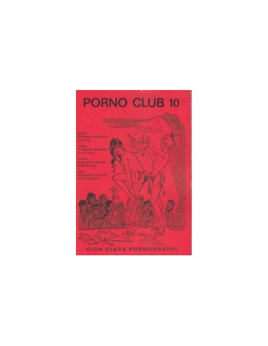 Porno Club 10 - Presented in new condition - Original CCC Print