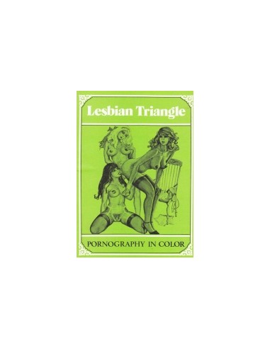 Lesbian Triangle (Early Lesbian Series) - Presented in new condition - Original CCC Print