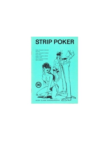 Strip Poker EN90 - Presented in new condition - Original CCC Print